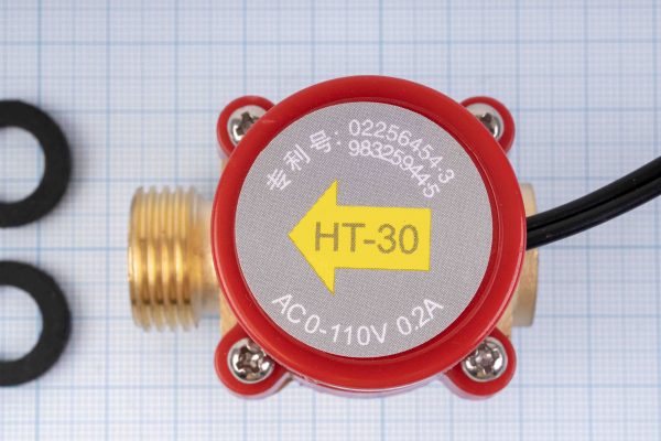 Реле протоку води HT-30 (датчик потоку води) внутрішня 3/8", зовнішня 1/2"