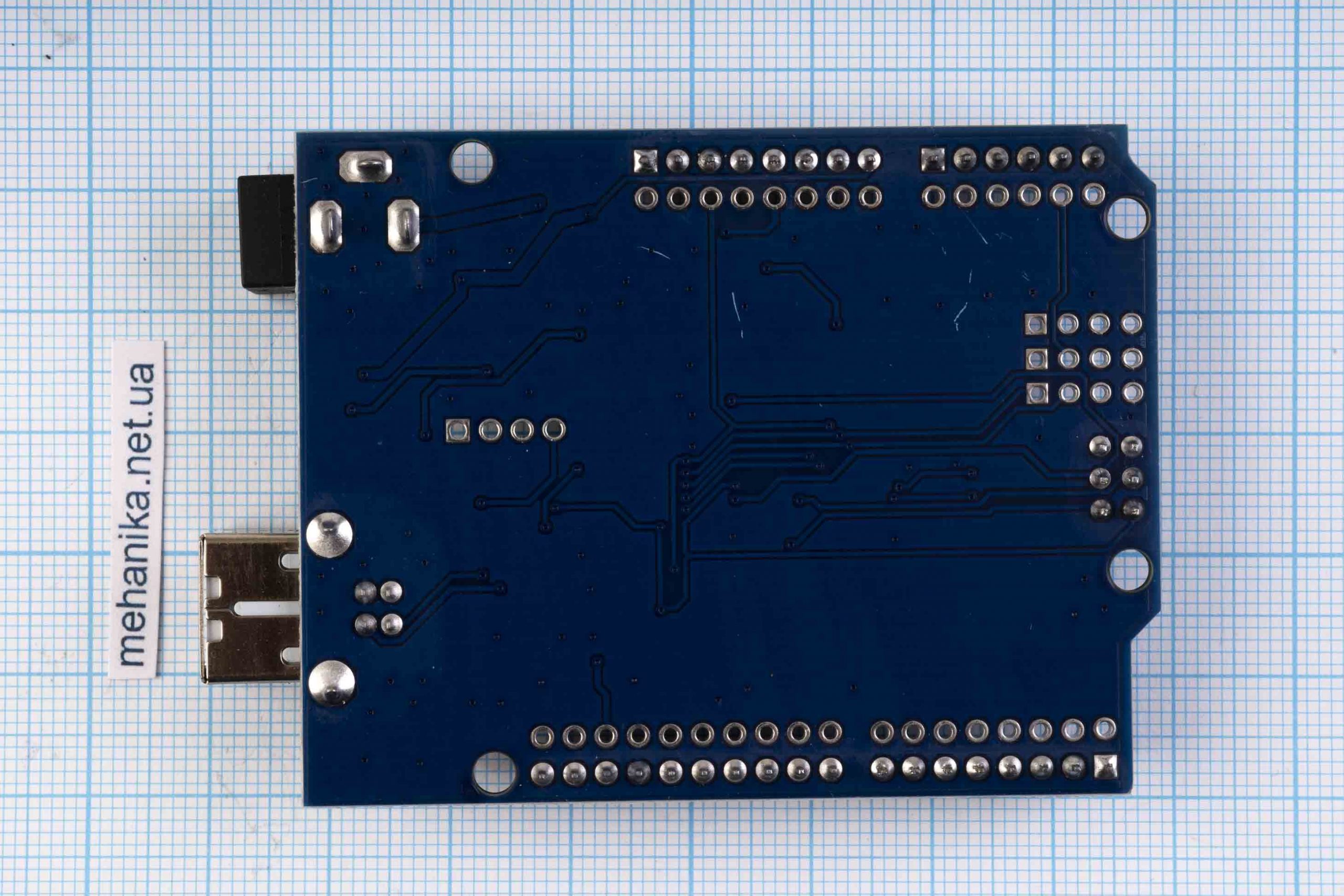 Плата мікроконтролера Arduino UNO ATmega328P, CH340G, Type-B