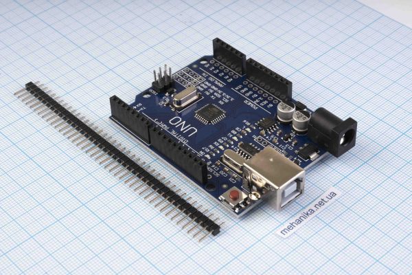 Плата мікроконтролера Arduino UNO ATmega328P, CH340G, Type-B