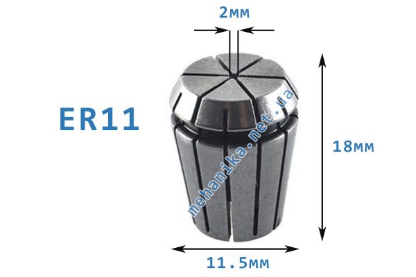 Цанги для деревообробки ER11