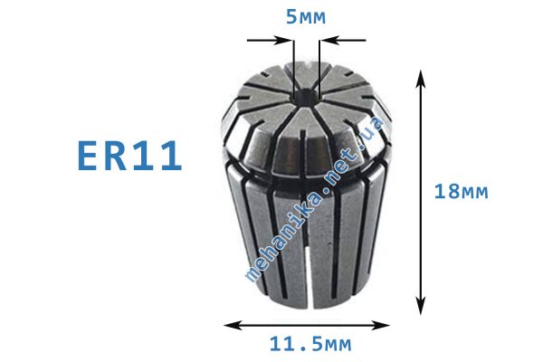 Цанги для деревообробки ER11