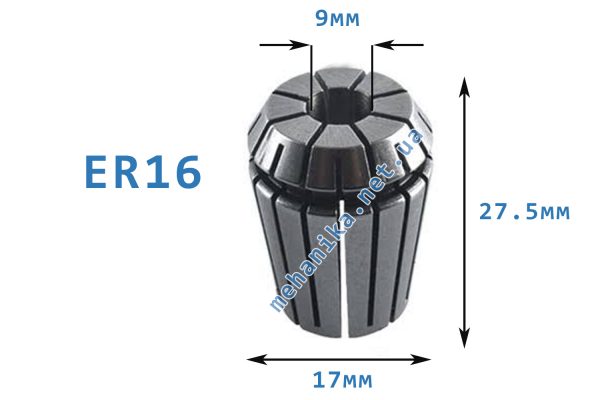 Цанги для деревообробки ER16