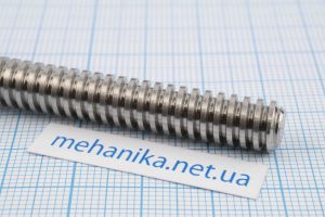 Трапецеїдальний гвинт T8, 1-західний
