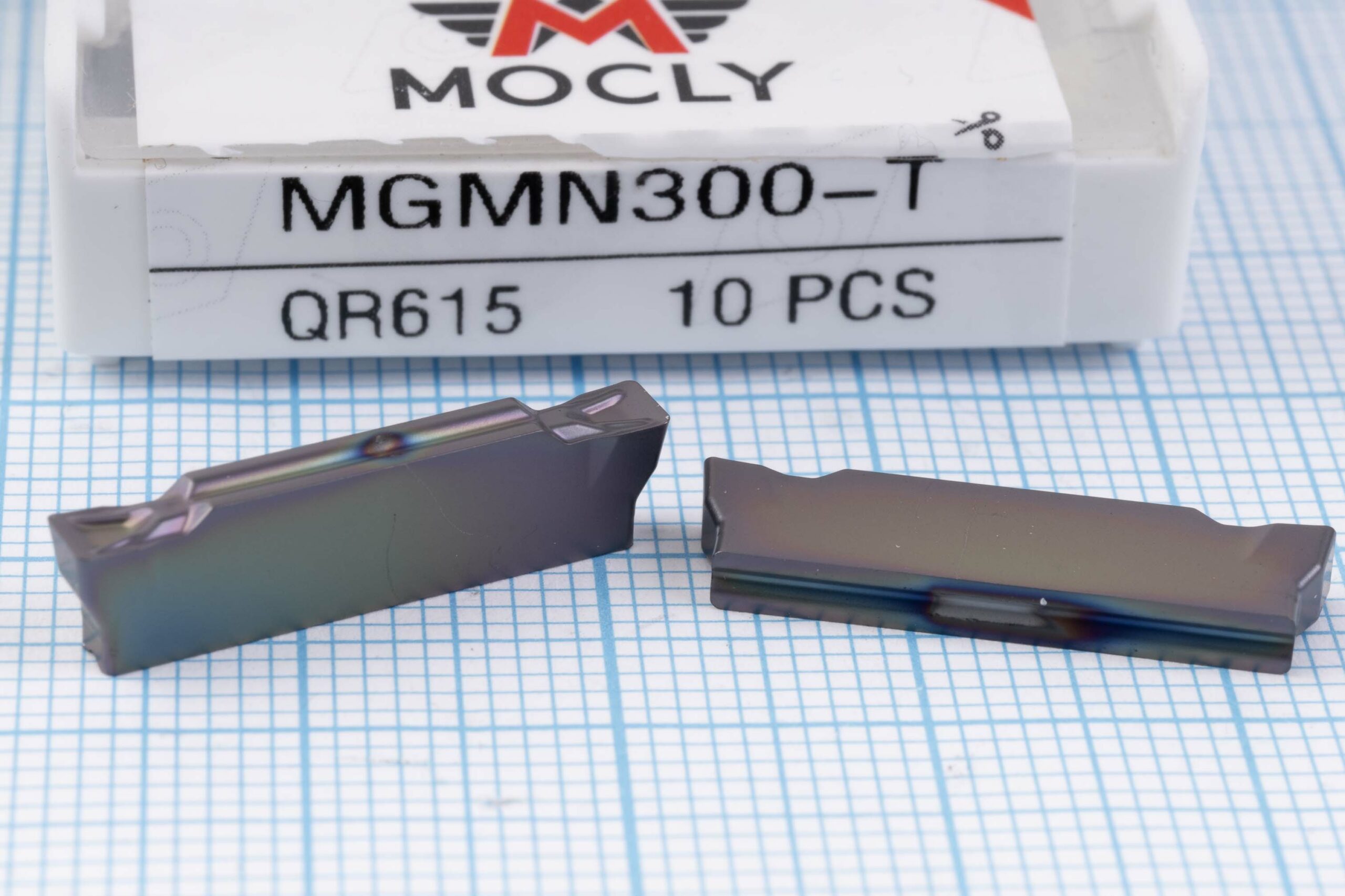 Вставка відрізна (різець) MGMN300-T QR615 MOCLY 68 HRC