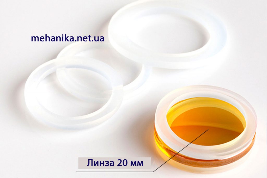 Прокладка силіконова, захисна, для лінзи та дзеркал лазерного верстата