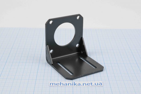 Кронштейн для крепления шагового двигателя Угловой Nema 23 (57)(сталь)