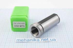 Втулка перехідна D32-MT3, циліндр, конус Морзе