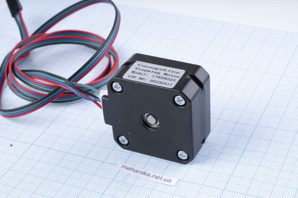 Кроковий двигун Nema17(42) 17HS4023 L23мм 1.5А 0.42Nm