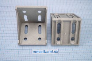 Кутник для з'єднання верстатного профілю 8080, алюміній