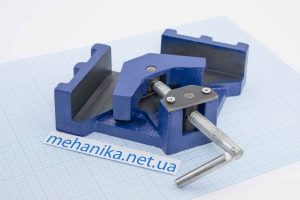 Тиски зварювальні кутові чавунні (150 мм внутрішній кут)