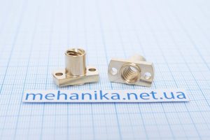 Трапецеїдальна гайка, вузький фланець