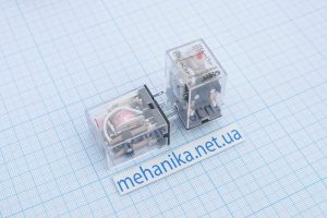 Реле HH52P (MY2NJ) зі світлодіодною індикацією (28V/220V, 5A)