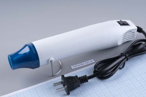 Фен технічний 300W для термоусадки, рукоділля, ембоссінгу (білий)