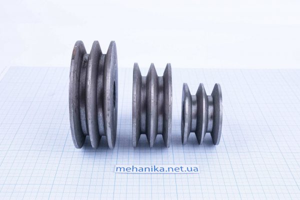 Шків клиновий, 2 струмки, профіль А (чавун)