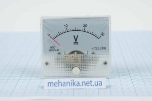 Вольтметр постійного струму 30V (стрілковий)