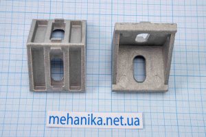 Кутник для з'єднання верстатного профілю 4545, алюміній