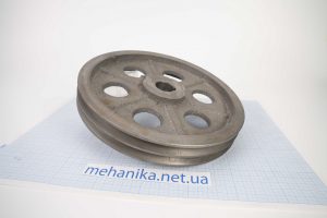 Шків клиновий, 2 струмки, профіль А (чавун) D250 мм, отвір d28 мм