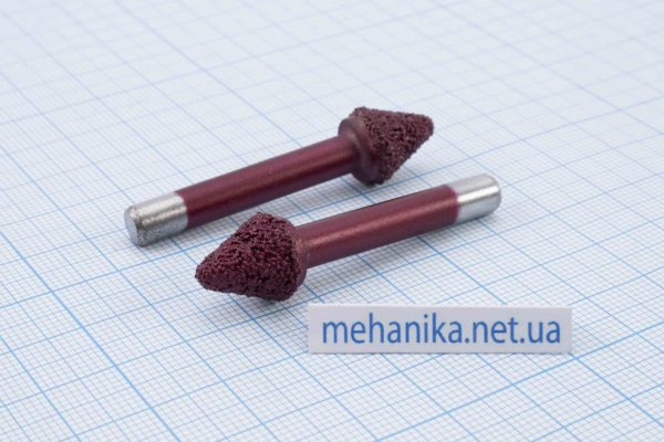 Фреза алмазна для ЧПУ, по граніту: D6 *∠45°(D10) * L40