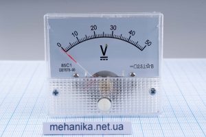 Вольтметр постійного струму 50V (стрілковий)