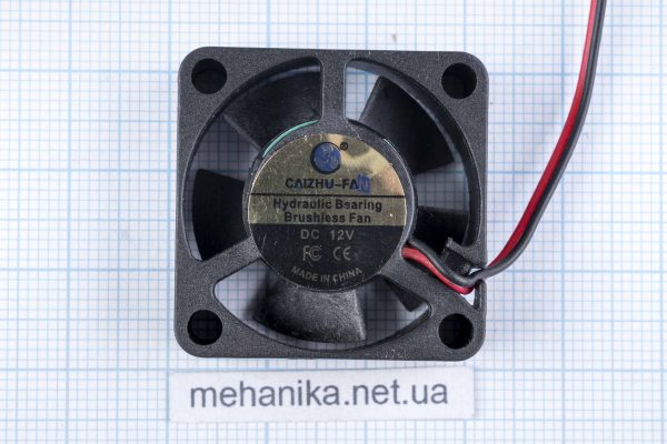 Вентилятор (кулер) корпусний, 30х30х10, 12V - Зображення 2