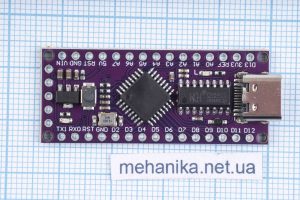 Плата контролер LGT8F328P LQFP32 MiniEVB аналог Arduino NANO V3.0, Type-C