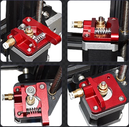 Покращений механізм подачі пластику MK8 для CR-10, правий, філамент 1.75 мм
