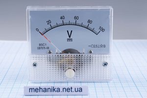 Вольтметр постійного струму 85C1 100V (стрілковий)