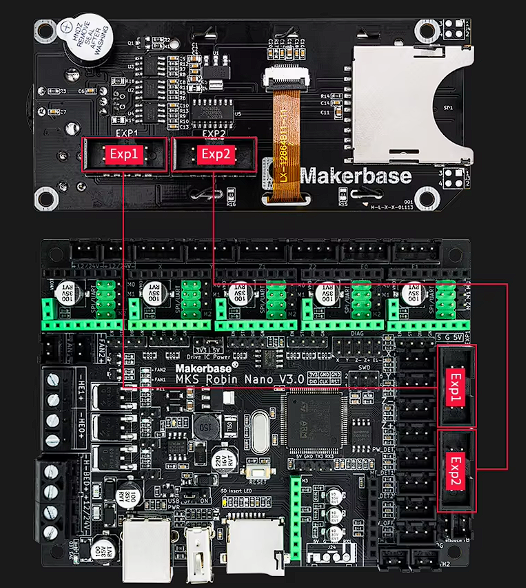 РК-дисплей MKS Mini12864 V3.0 LCD