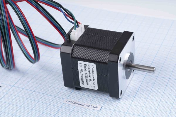 Кроковий двигун Nema17(42) 17HS8401S L48мм 1.8А 0.42Nm