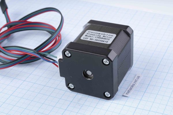 Кроковий двигун Nema17(42) 17HS8401S L48мм 1.8А 0.42Nm