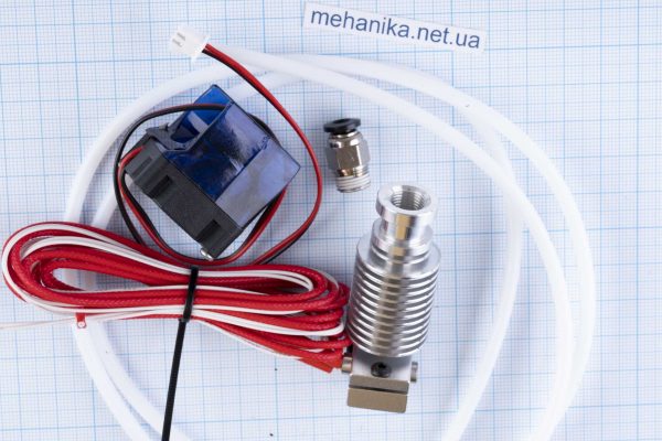Блок нагріву комплект, екструдер E3D V6 із кулером, 12V
