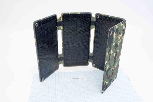 Сонячна панель ETFE 10W, складана, водонепроникна, 4 панелі