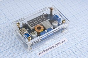 Перетворювач напруги знижуючий XY-HXC XL4015 DC-DC 5-36V/1.25-32V 5A, у корпусі