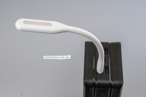 Ліхтарик гнучкий USB - білий