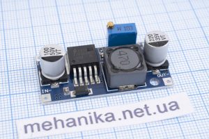 Перетворювач напруги, знижуючий LM2596S, DC-DC, 4-35V/1.3-30V 3A
