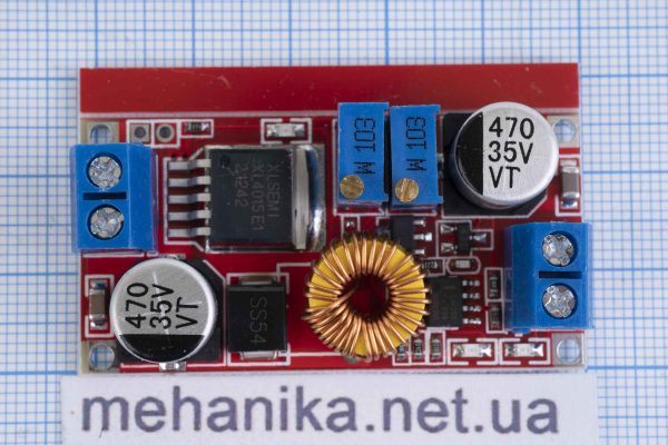 Перетворювач напруги, знижуючий XL4015, DC-DC, 4-36V/1.25-32V 5A