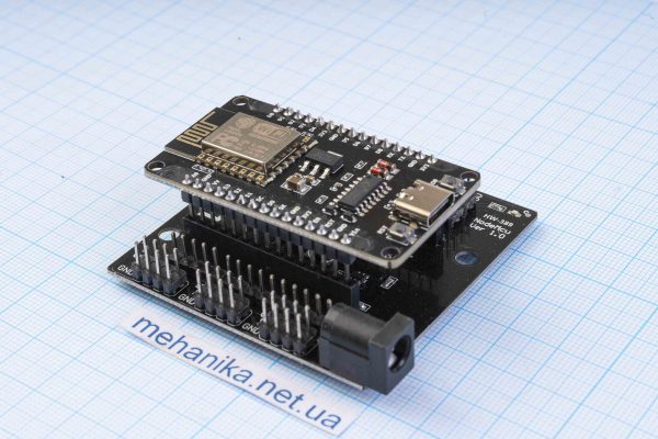 Plata ESP8266MOD WiFi + NodeMcu 1.0, chip CH340C, USB Type-C