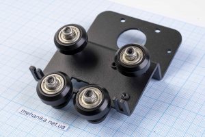 Роликова каретка (покращена), (4 ролики D24 мм) для Ender 3/CR10 Short Range Carriage