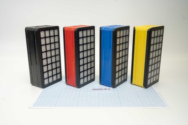Повербанк 50000mAh, з прожектором та сонячною панеллю