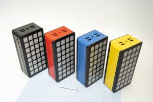 Повербанк 50000mAh, з прожектором та сонячною панеллю