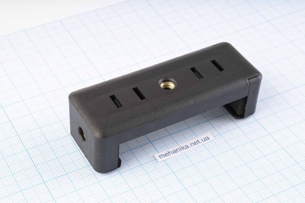 Затискач для мобільного телефону, фіксований, протиковзкий фліп, 2x1/4"