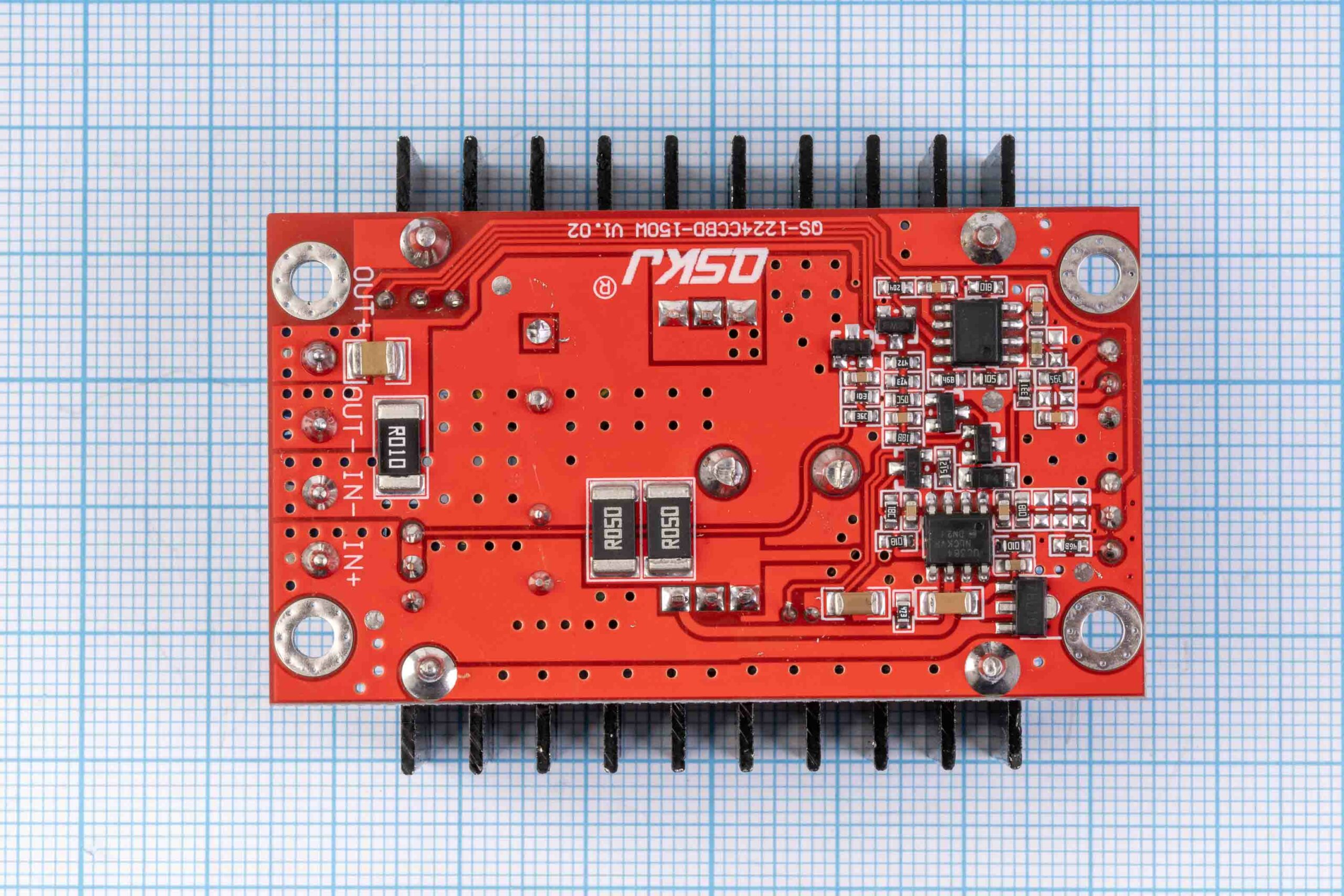Перетворювач напруги, підвищуючий/знижуючий, стабілізаційний, DC-DC, 10-35V/1-35V 12A