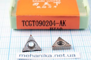Вставка токарна (різець) TCGT090204-АК HZ10 BLADEWORLD 45 HRC