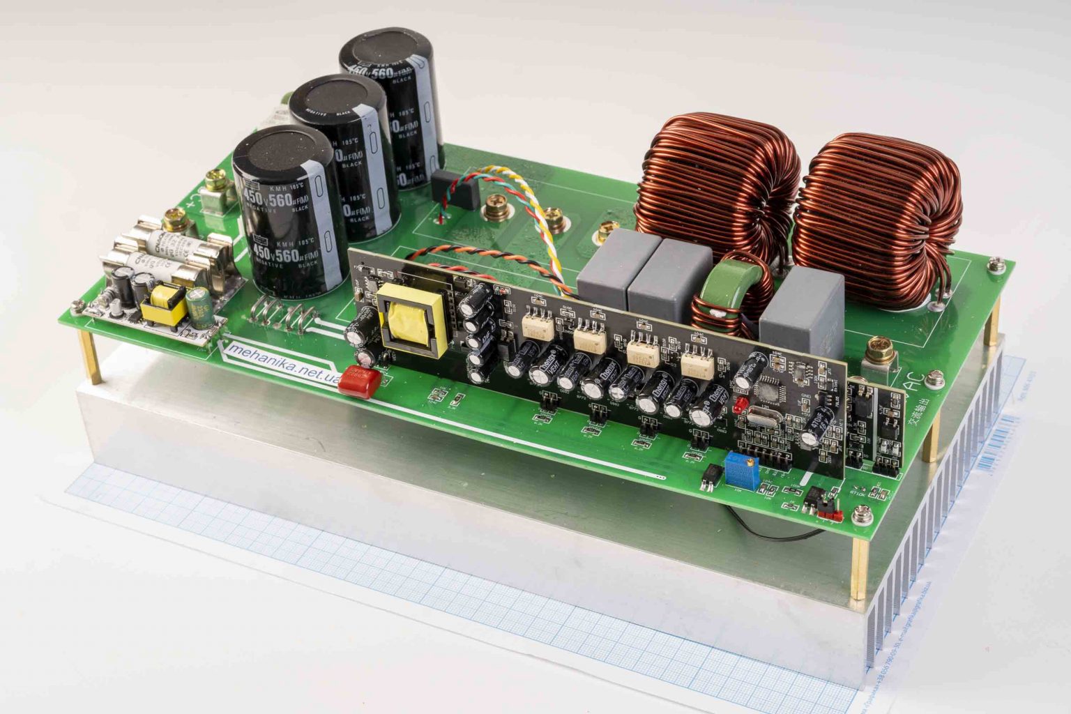 Модуль інвертора DC-АC 10000W (10kW), DC320-430V/АC220V, чиста ...