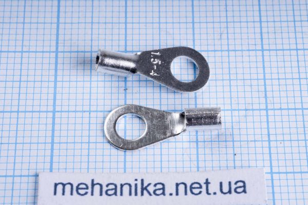 Клема - наконечник круглий, не ізольований OT1.5-4, 100 шт, мідь