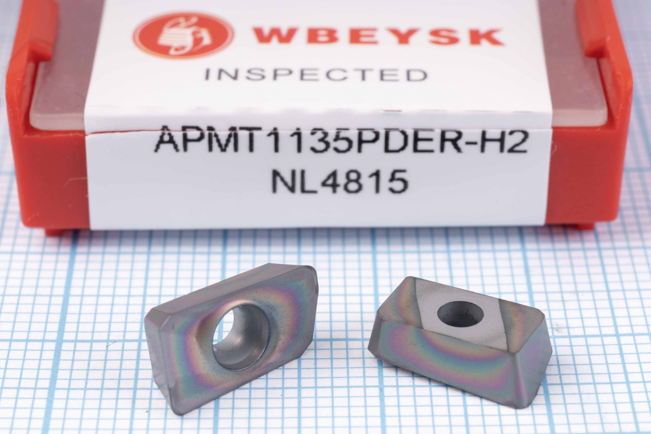 Вставка фрезерна (різець) APMT1135PDER-H2 NL4815 WBEYSK 65 HRC
