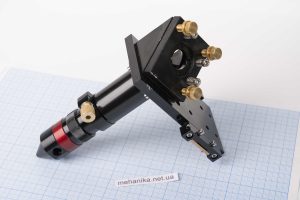 Лазерна головка для лазерного CO2 верстата, лінза ø20мм, дзеркало ø25мм