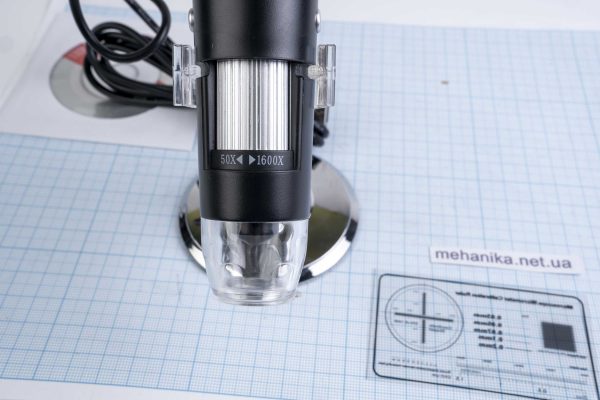 Мікроскоп USB, цифровий (50x-1600x) з LED підсвічуванням