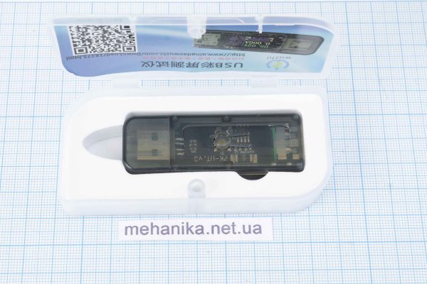 USB тестер ZK-UT v3, вольт – амперметр постійного струму