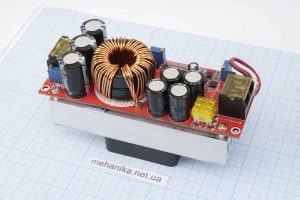 Перетворювач напруги підвищуючий, DC-DC, 10-60V/12-90V 22A 1800W, з кулером